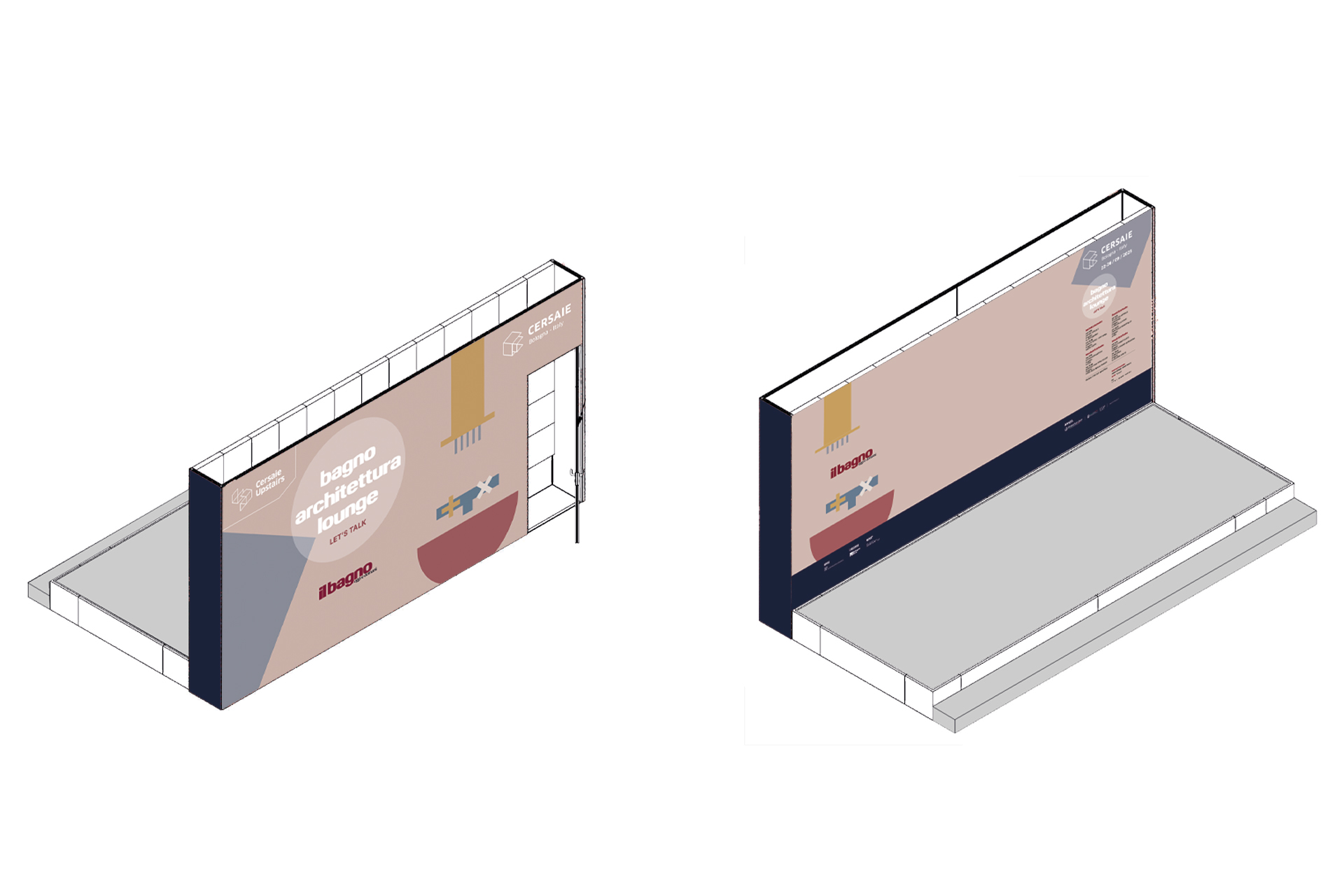 Bagno Architettura Lounge Allestimento Palco